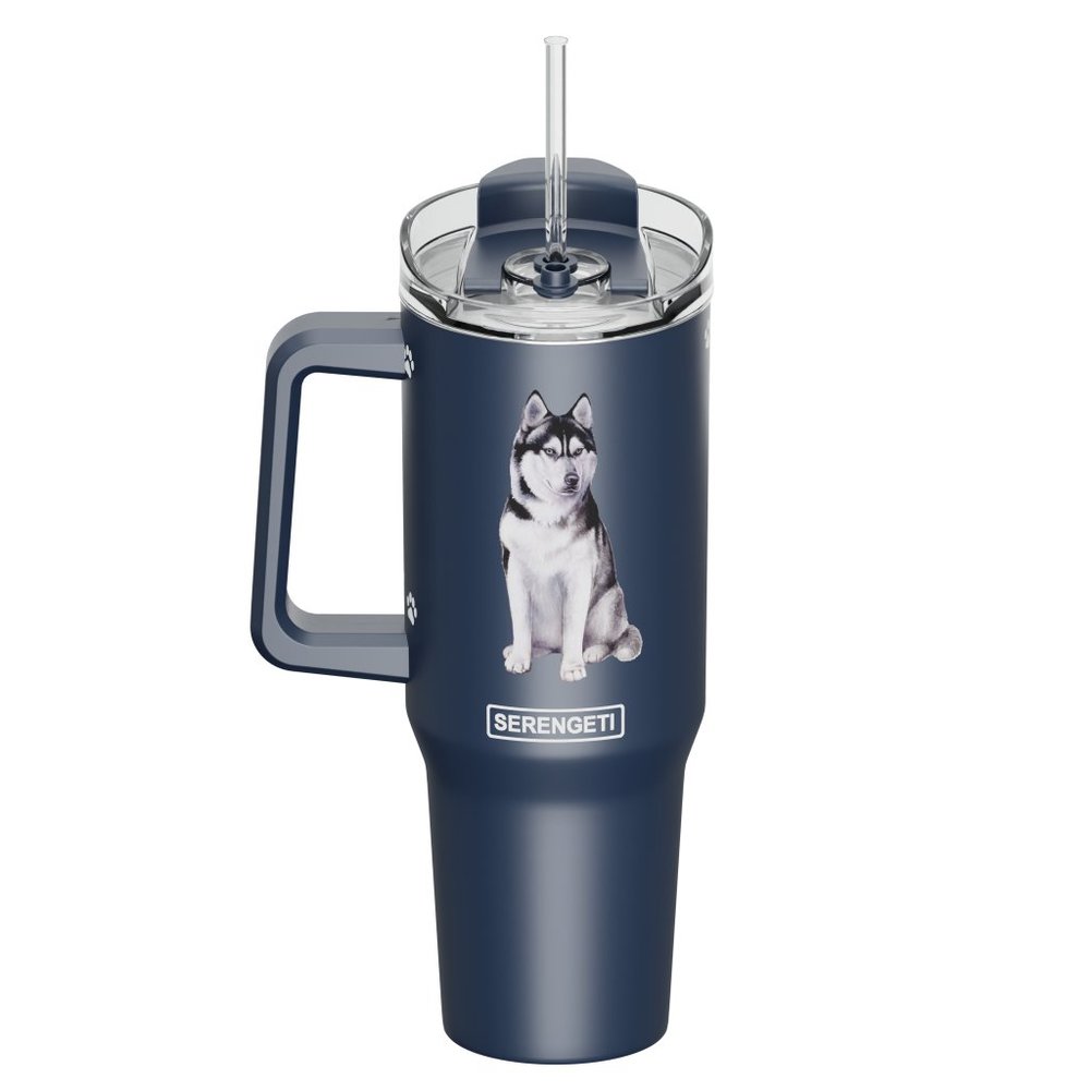 Siberian Husky Mug SERENGETI 40 Oz Ultimate Tumbler